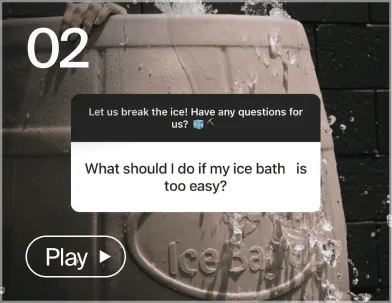 Ice Barrel Instagram Reel