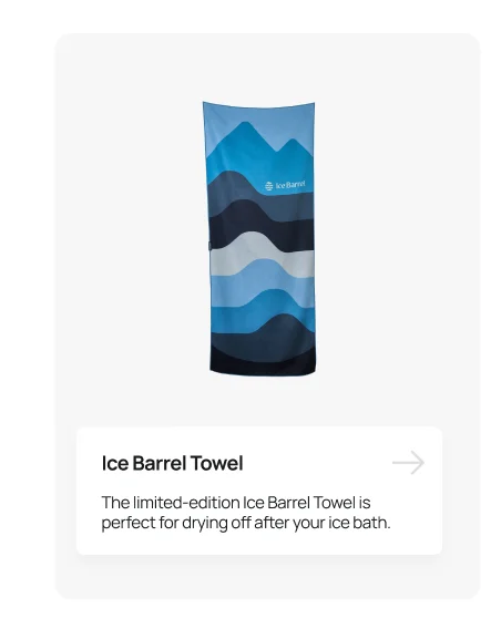 Ice Barrel Towel