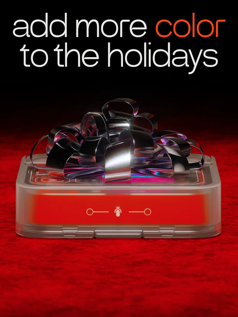 add more color to the holidays