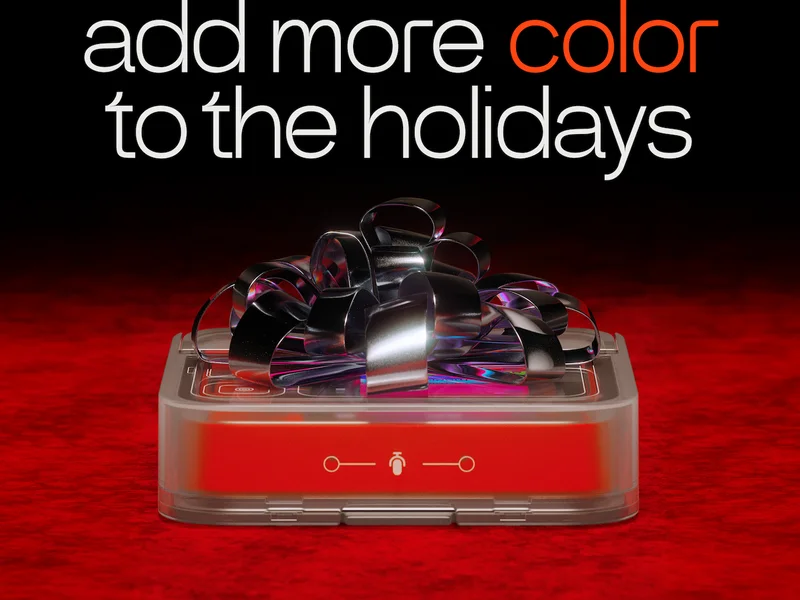 add more color to the holidays