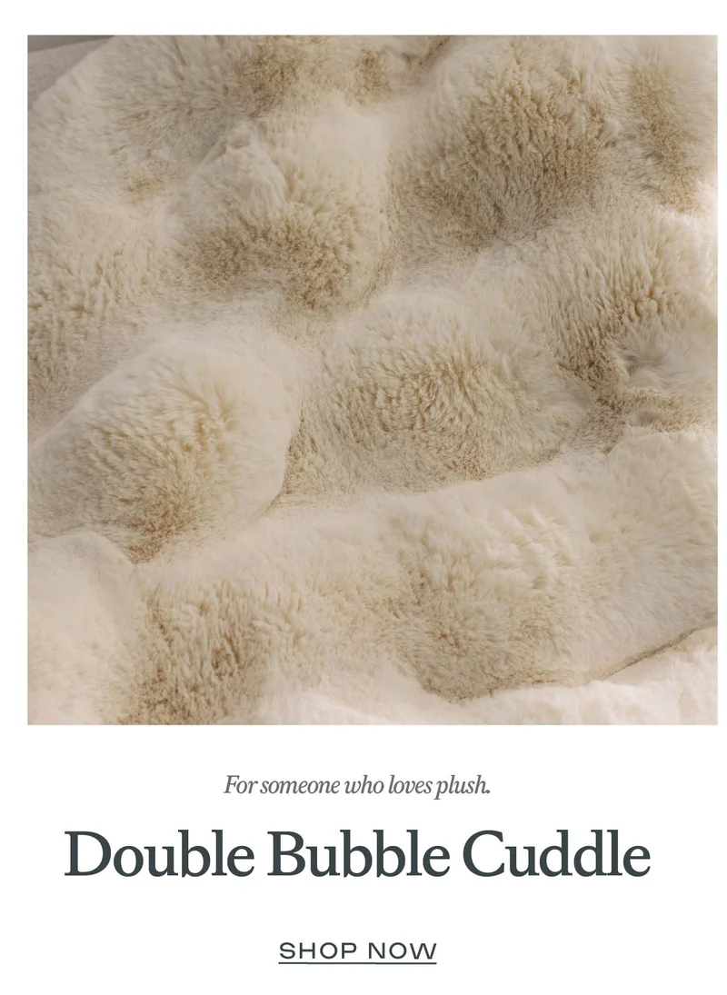Double Bubble Cuddle Blanket