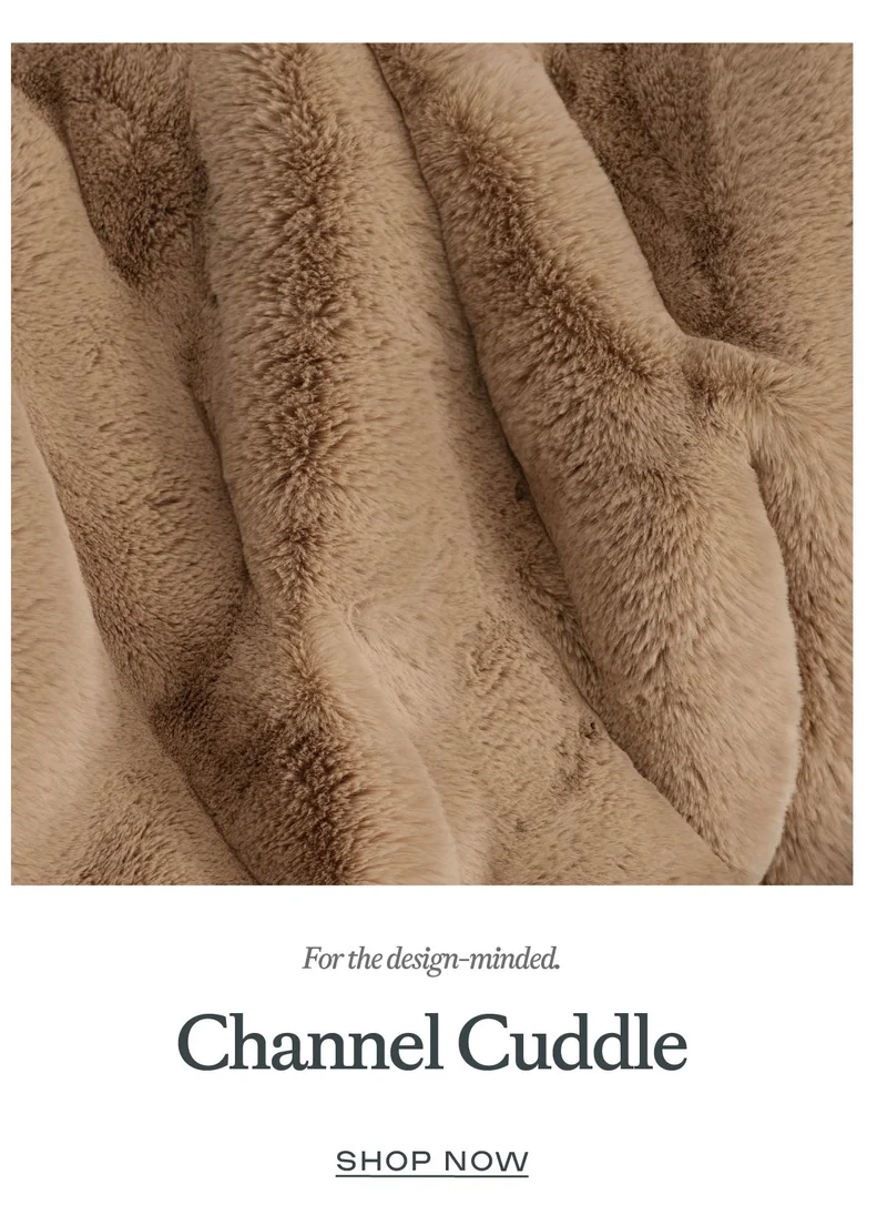 Channel Cuddle Blanket