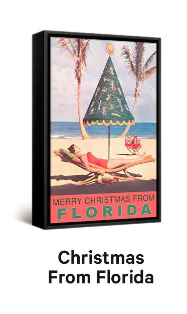 Merry Christmas from Florida, Festive Umbrella