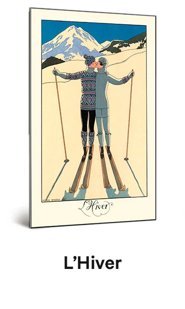 L'Hiver by Georges Barbier
