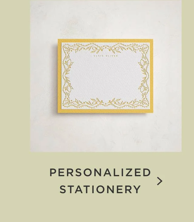 Personalized Stationery