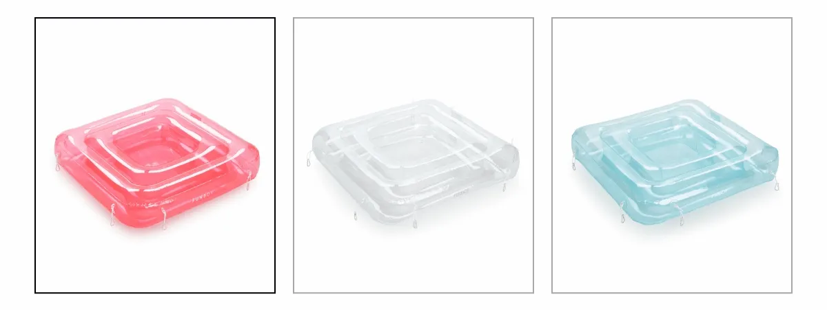 Square Chaise Coolers