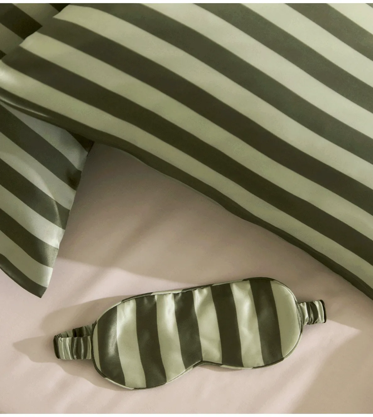 Silk Pillowcase + Eyemask