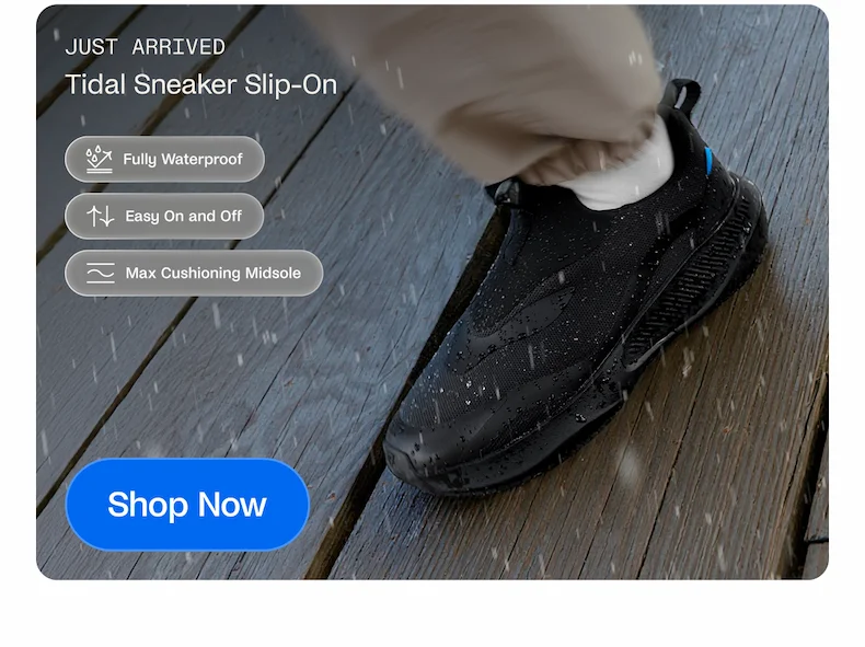Tidal Sneaker Slip-On Just Arrived
