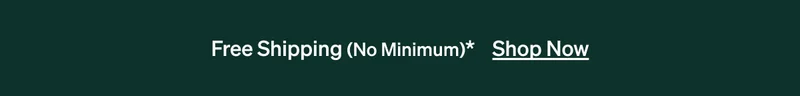 Free Shipping No Minimum + Up to 50% off Everything
