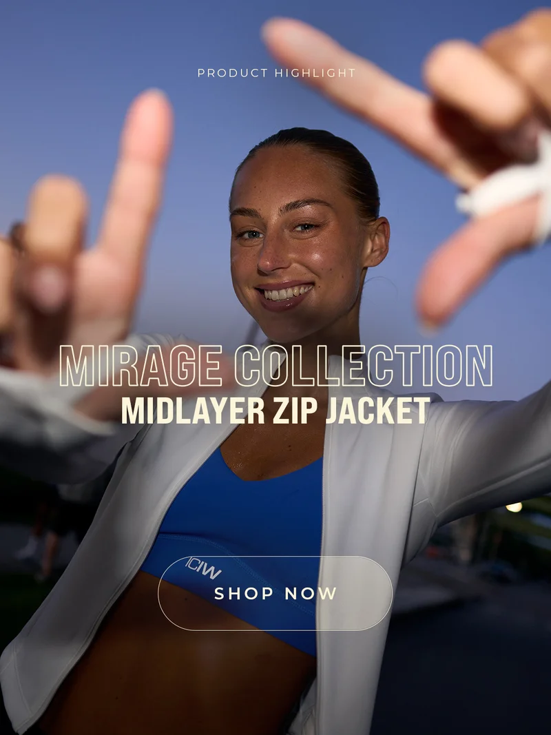 MIRAGE COLLECTION - MIDLAYER ZIP JACKET