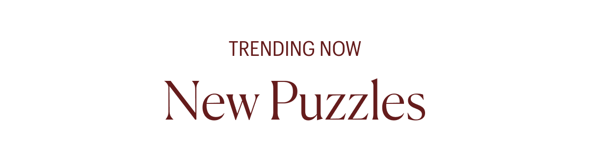 Trending: New Puzzles