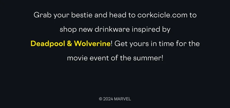 Shop NEW Deadpool & Wolverine Drinkware!