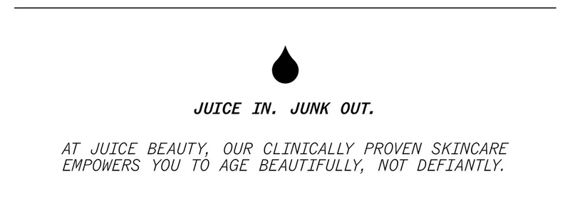Juice In. Junk Out.