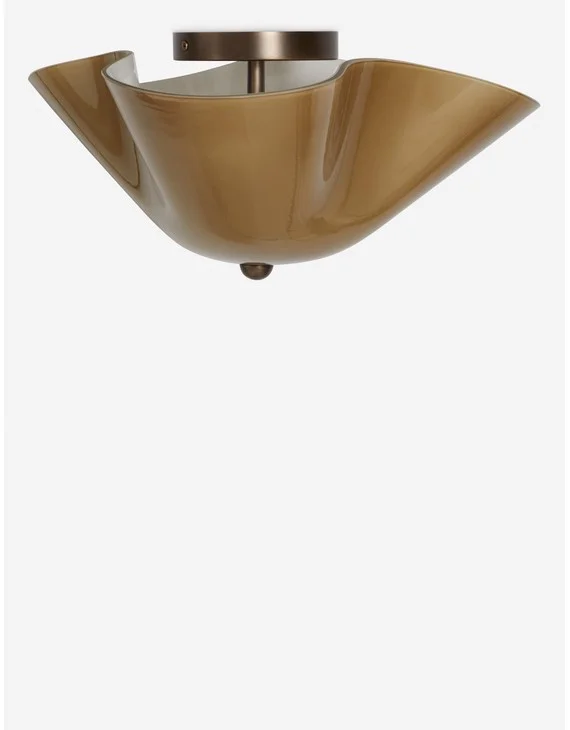 Radner Flush Mount Light-Goldenrod / 16"Dia