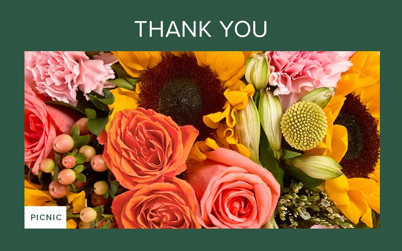 Shop Thank You. Featured Bouq: Picnic. Shop Thank You. Featured Bouq: Picnic.