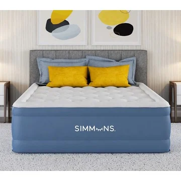 Simmons Rest Aire 17" Queen Express Bed w/ Buil  t-in Pump