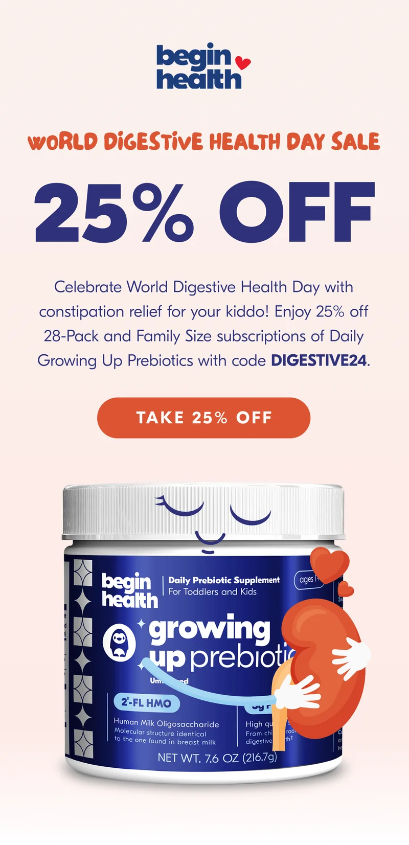WORLD DIGESTIVE HEALTH DAY SALE 25% OFF