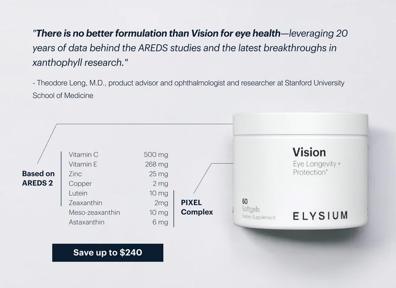 Vision | ELYSIUM | Save up to $240