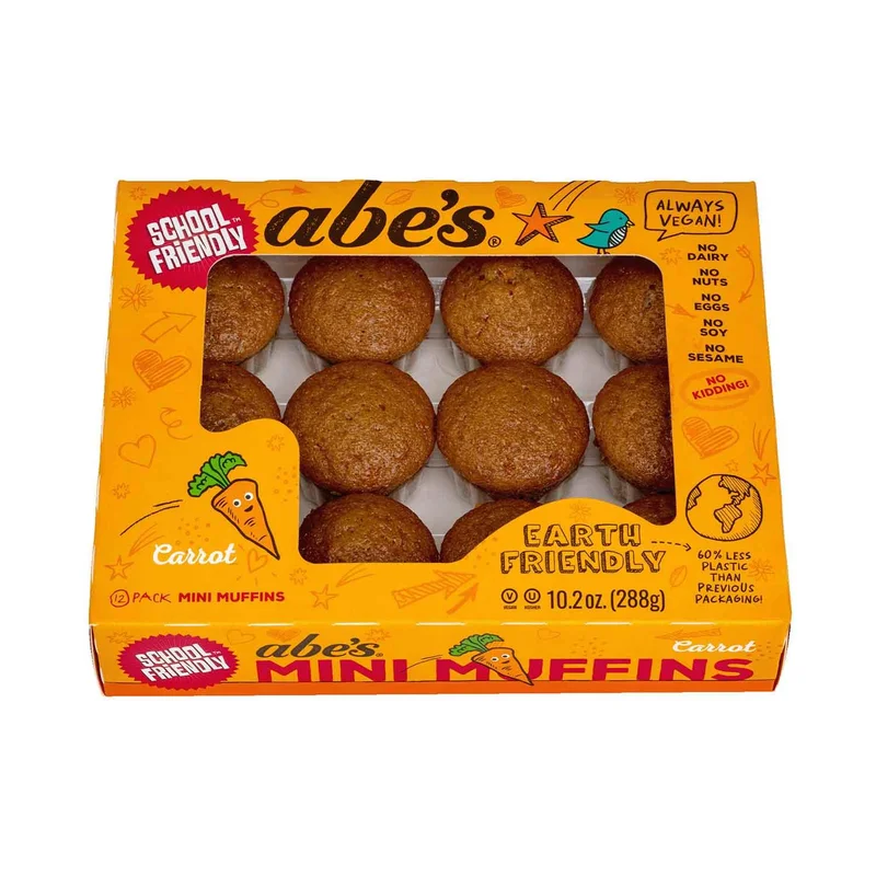 Mini Muffins, Carrot, 10 Oz