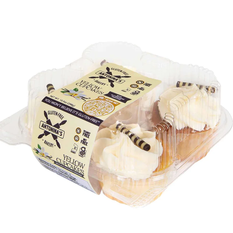 Gluten-Free Yellow Cupcake With Vanilla Buttercream, 10.5 Oz