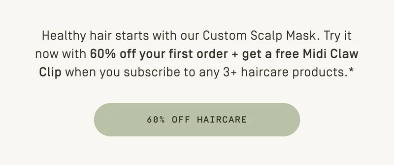 60% off haircare