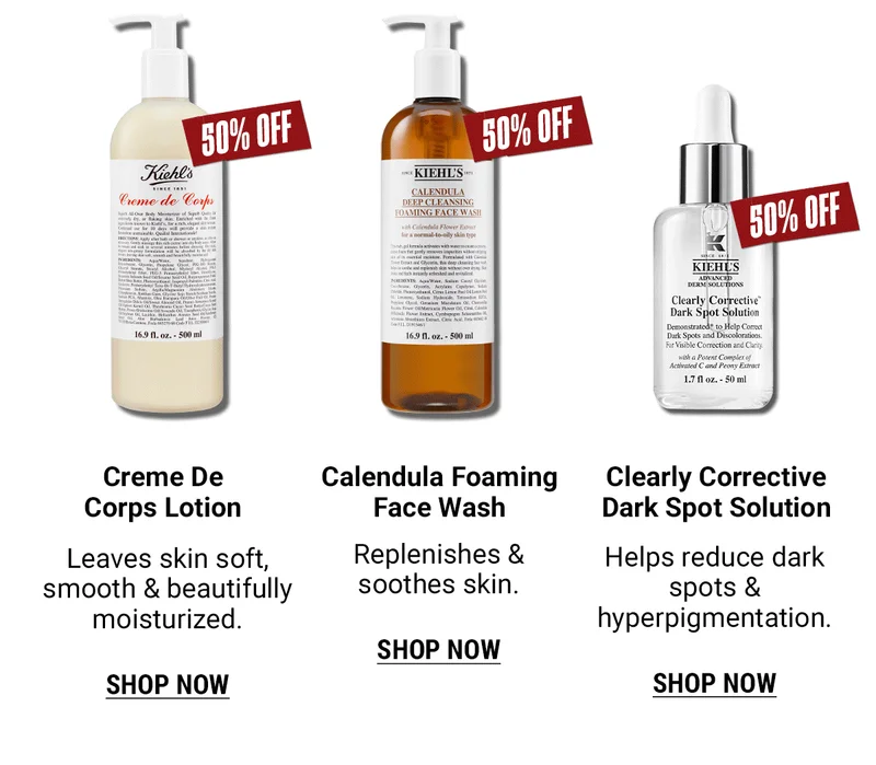 Creme De Corps, Calendula Facewash, Clearly Corrective