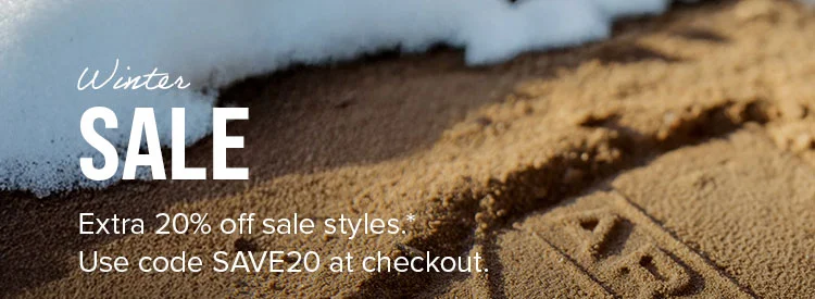 Winter Sale | Use code discount code for 20% off sale styles. *Terms and conditions apply.
