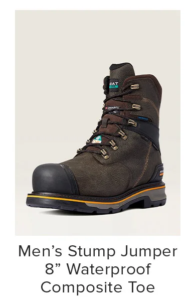 Men’s Stump Jumper 8 Waterproof Composite Toe