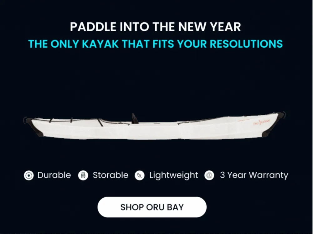 Paddle into the New Year, Shop Oru Bay