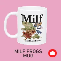 Man I Love Frogs Mug