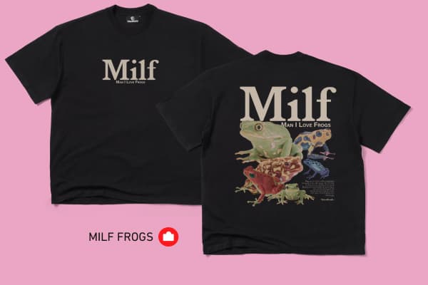 Man I Love Frogs Front and Back T-Shirt