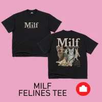 Man I Love Felines Front and Back T-Shirt