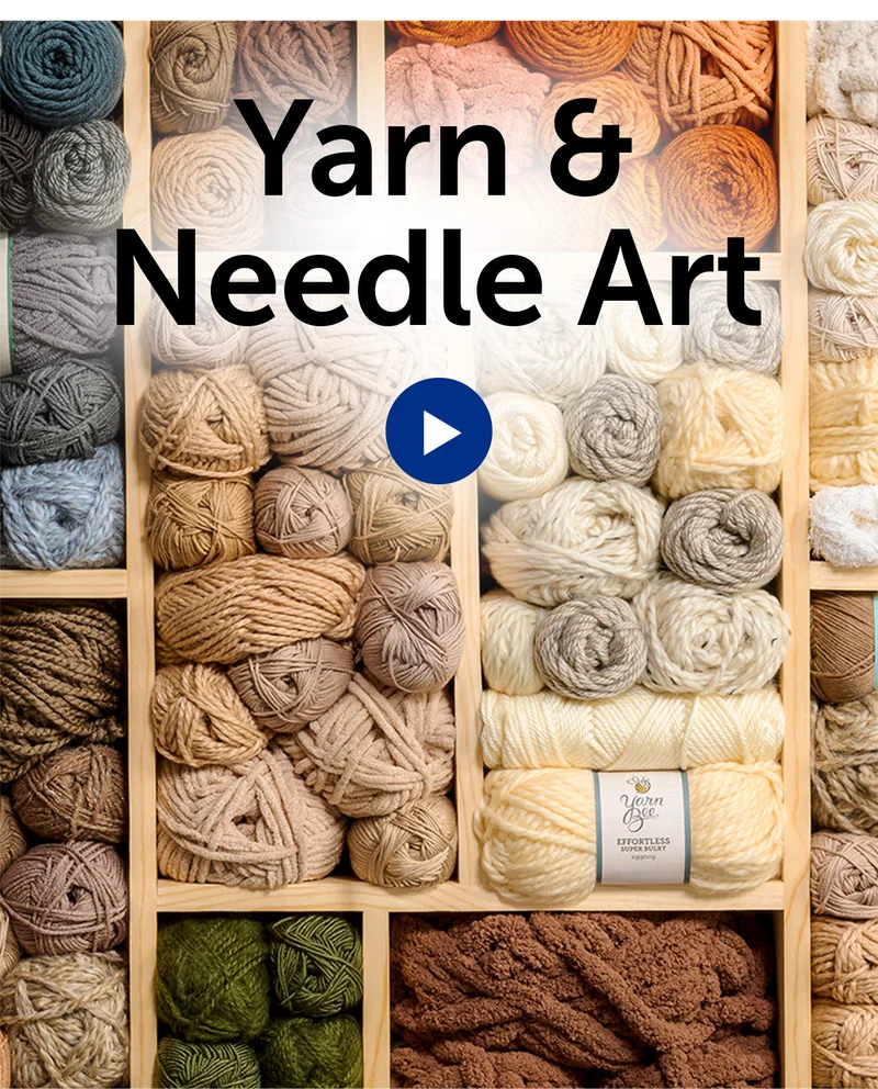 Click Here To Watch The Yarn & Needle Art Video