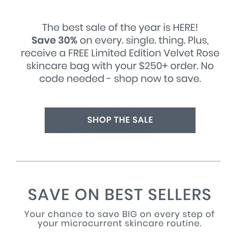 Hurry - sales this good don't last long.