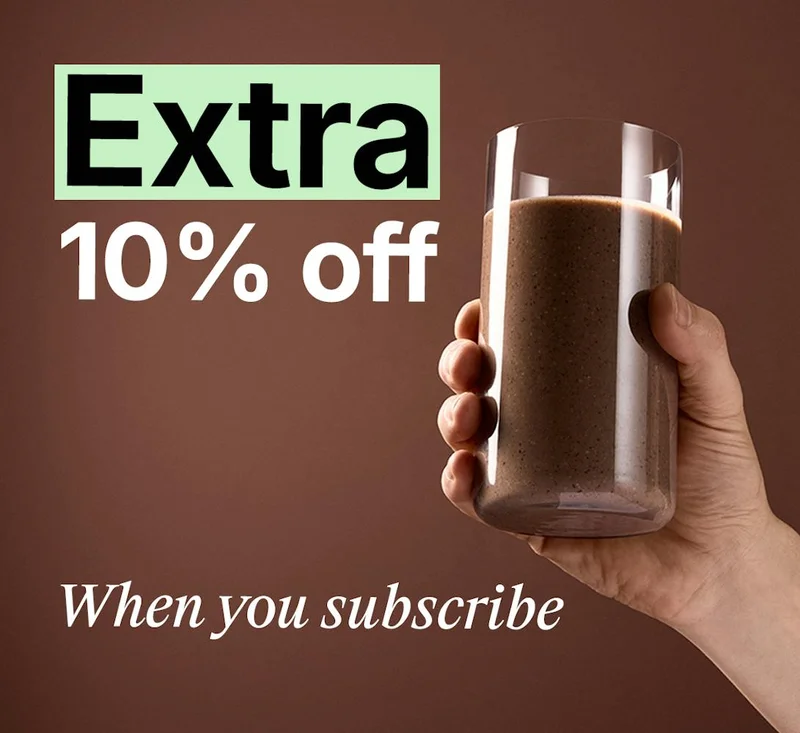 Extra 10% off when you subscribe