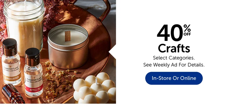 40% Off Crafts