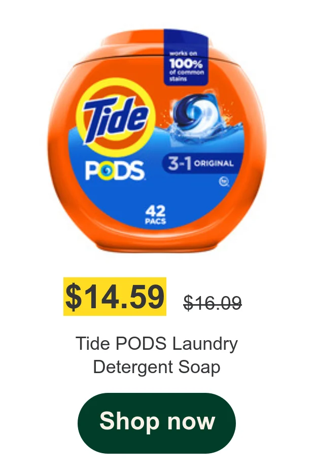 Tide PODS Laundry Detergent Soap
