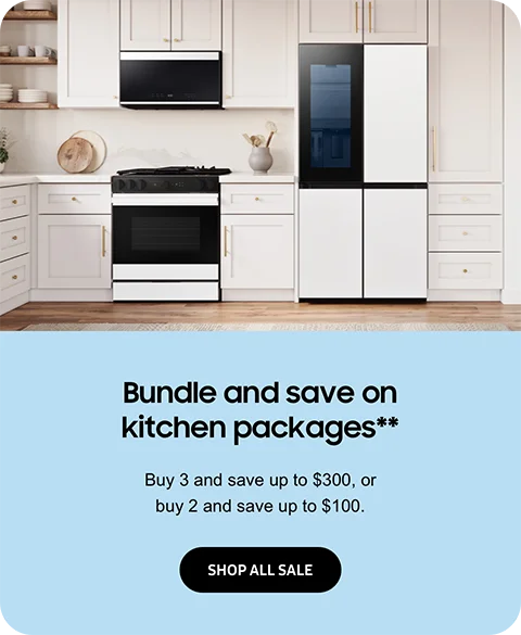 Bundle and save on kitchen packages⋆⋆ - Buy 3 and save up to $300, or buy 2 and save up to $100. - SHOP ALL SALE