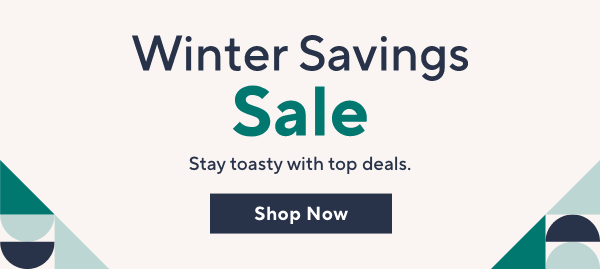 winter savings sale