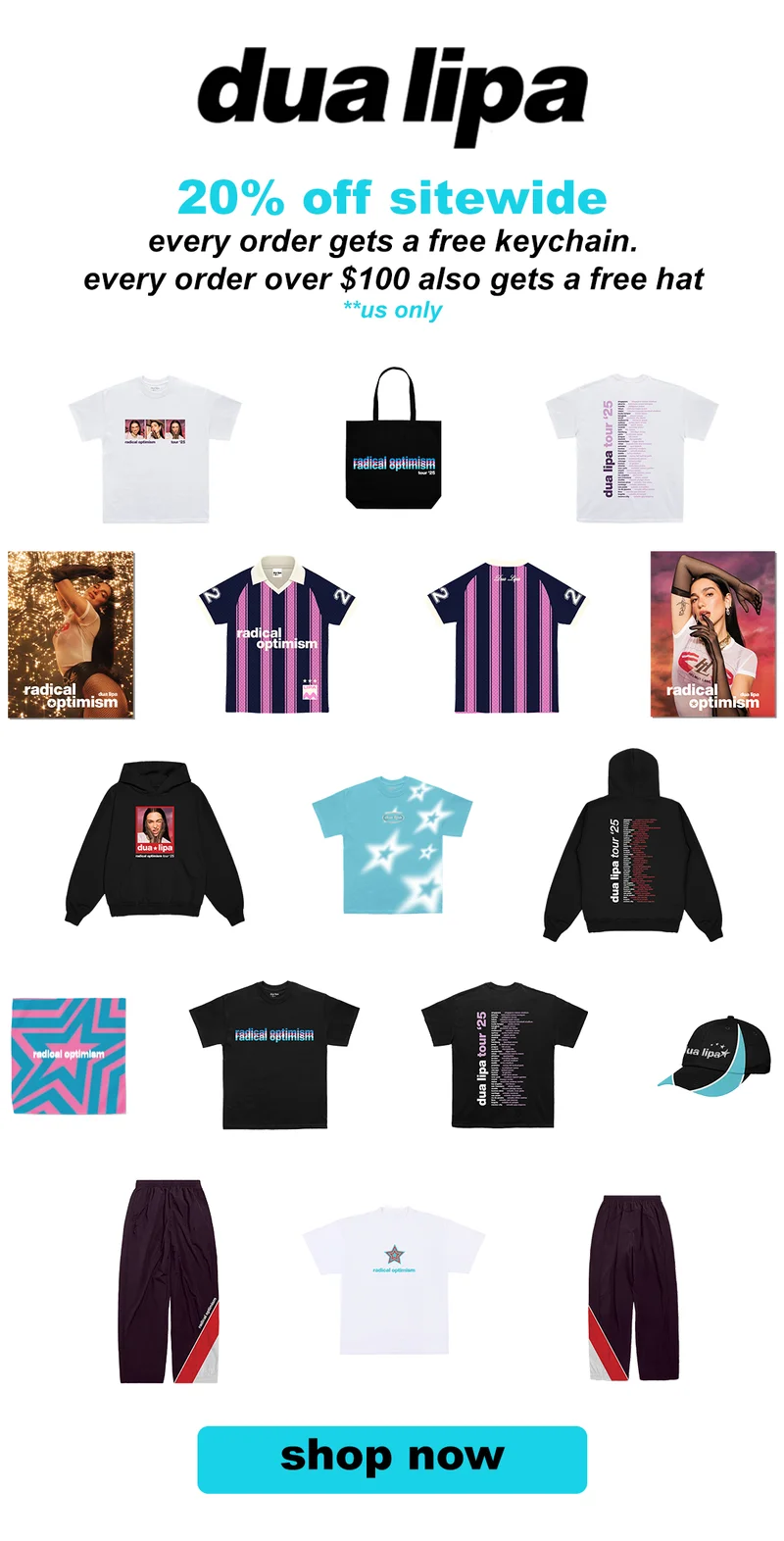 20 percent off sitewide US Store