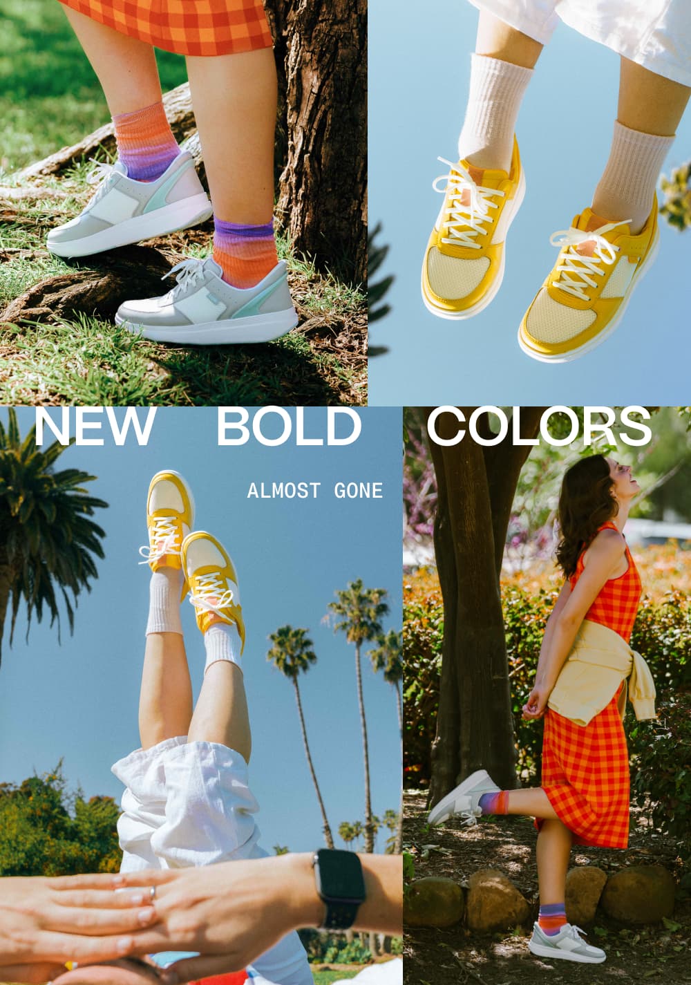New bold colors. Almost gone.