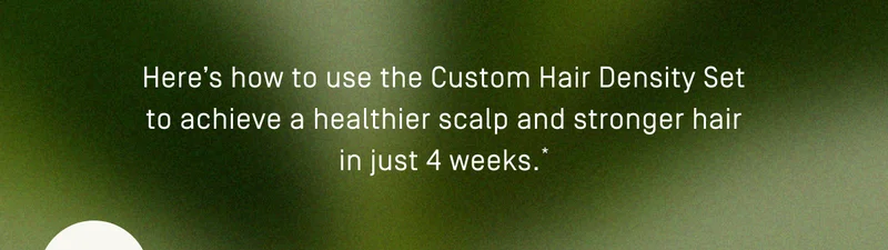Here's how to use the Custom Hair Density Set