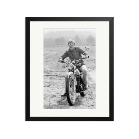Robert Redford by Terry O'Neill 1975 Framed Print