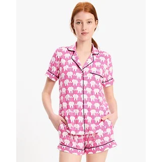 Elephant Stripe Short Pj Set