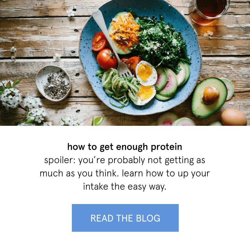 how to get enough protein