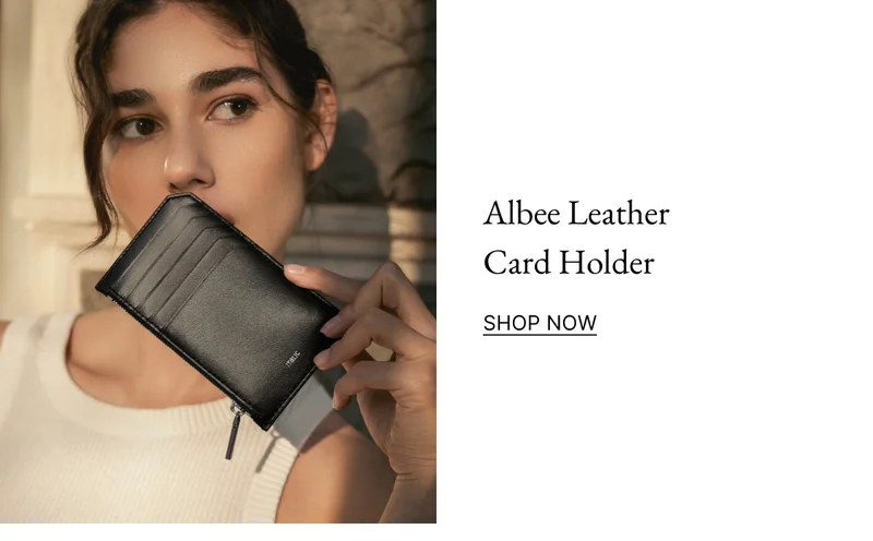 Albee Leather Card Holder
