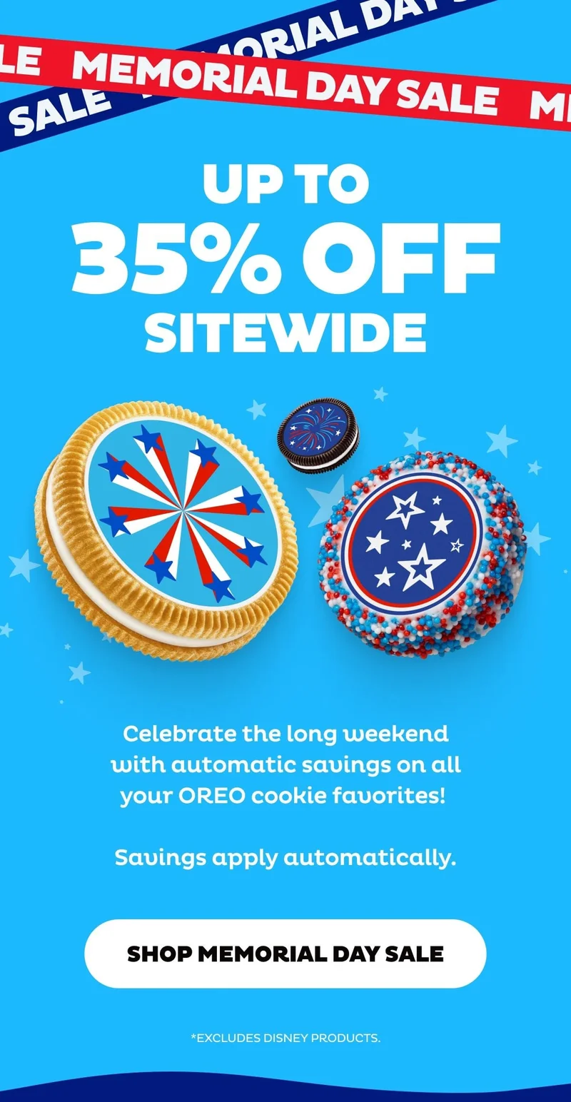 Shop Memorial Day Sale