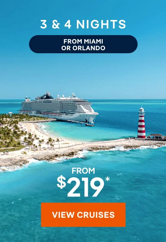 3 & 4 Nights From Miami – Click to View Cruises & Book Now 3 & 4 Nights From Miami – Click to View Cruises & Book Now