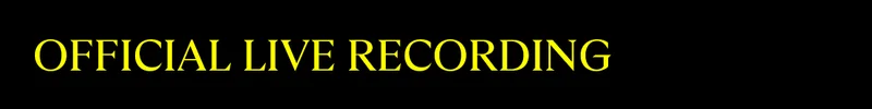 Official Live Recordings