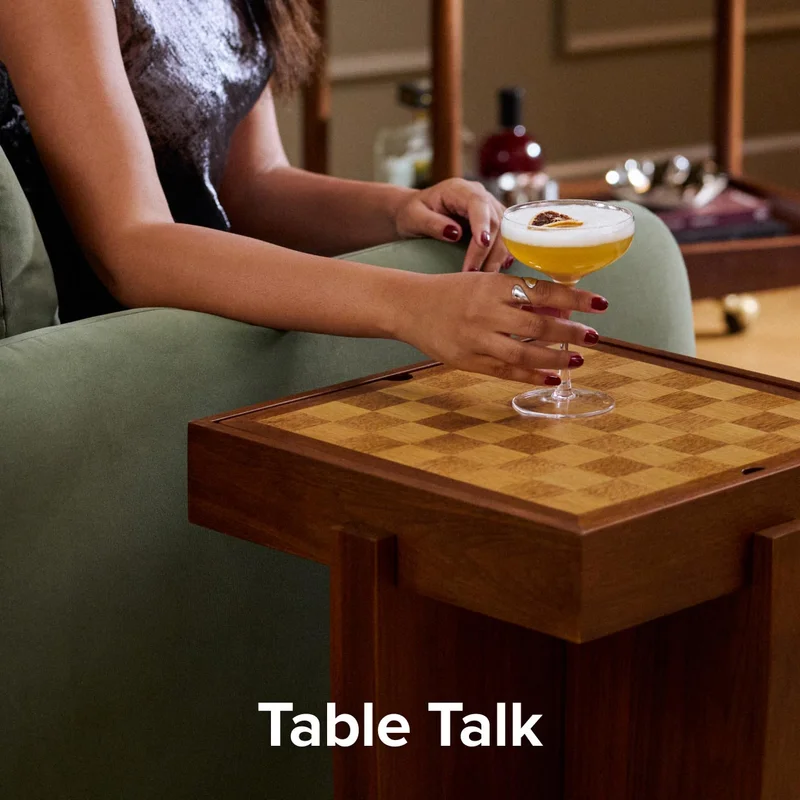 Table talk.